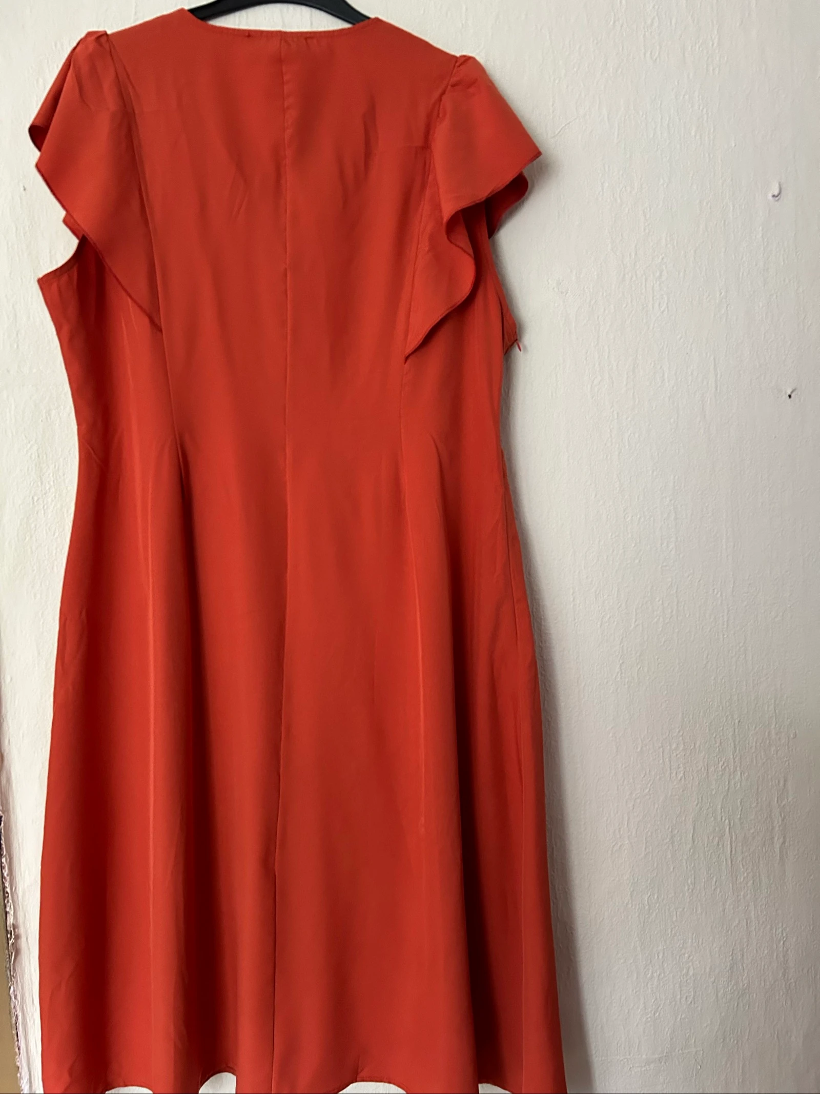 New terracotta midi dress, size 4XL. – photo 2